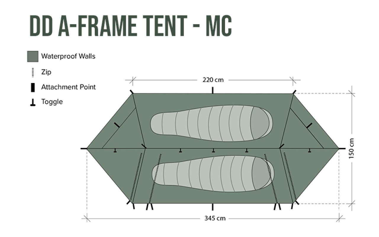 DD AFrame Tent MC Tarp Tent